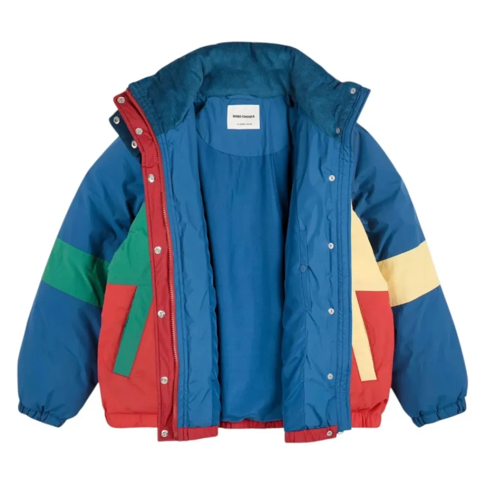 Bobo Choses Kleur Blok Anorak Jas