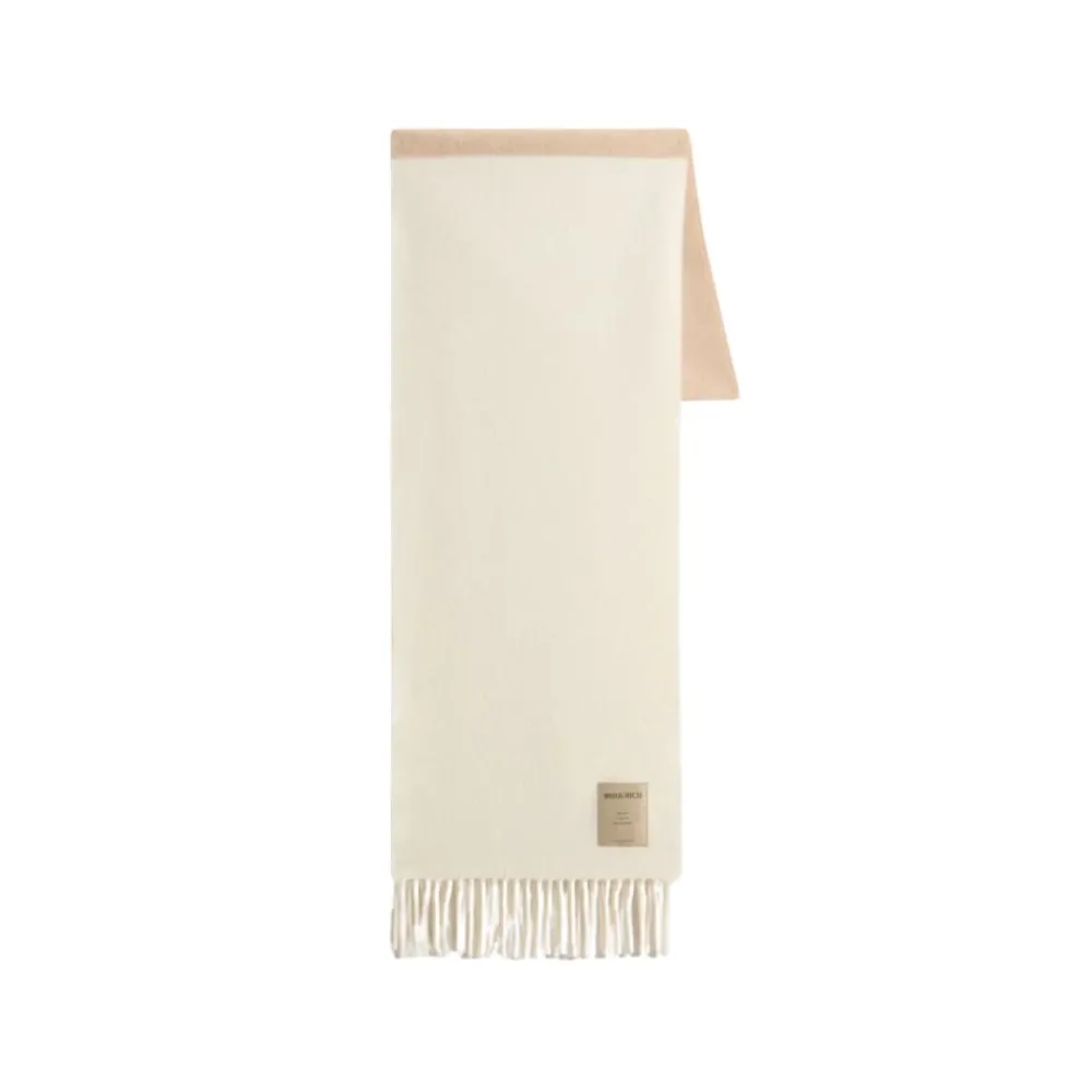 DAMES Woolrich Kleur Blok Wollen Sjaal