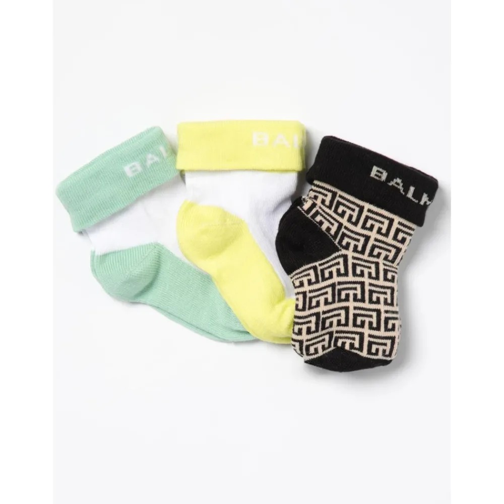 Balmain Ondergoed & Sokken^Kleurrijke Kindersokken Set