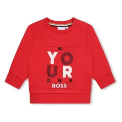 Hugo Kleurrijke Voorkant Illustratie Sweater