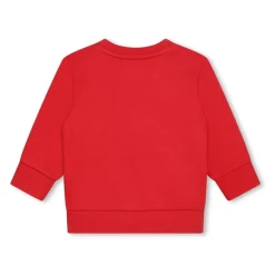 Hugo Kleurrijke Voorkant Illustratie Sweater