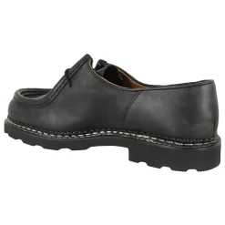 Heren Paraboot Nette Schoenen^Koffie Leren Derbies met Noorse Stiksels