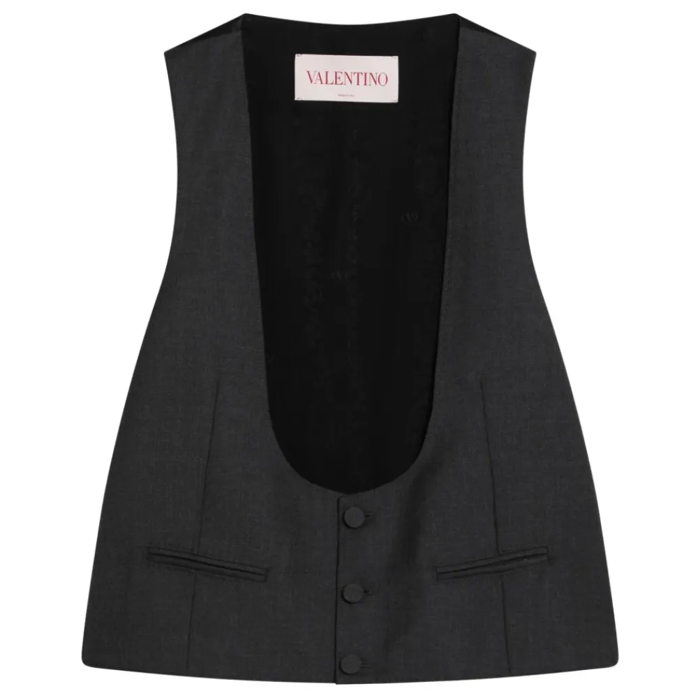 Heren Valentino Kostuums^Korte Cardigan Sweaters