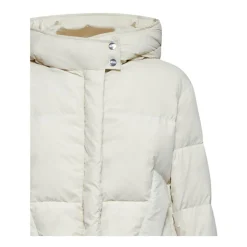 DAMES Silvian Heach Jassen^Korte donsjack met hoge kraag