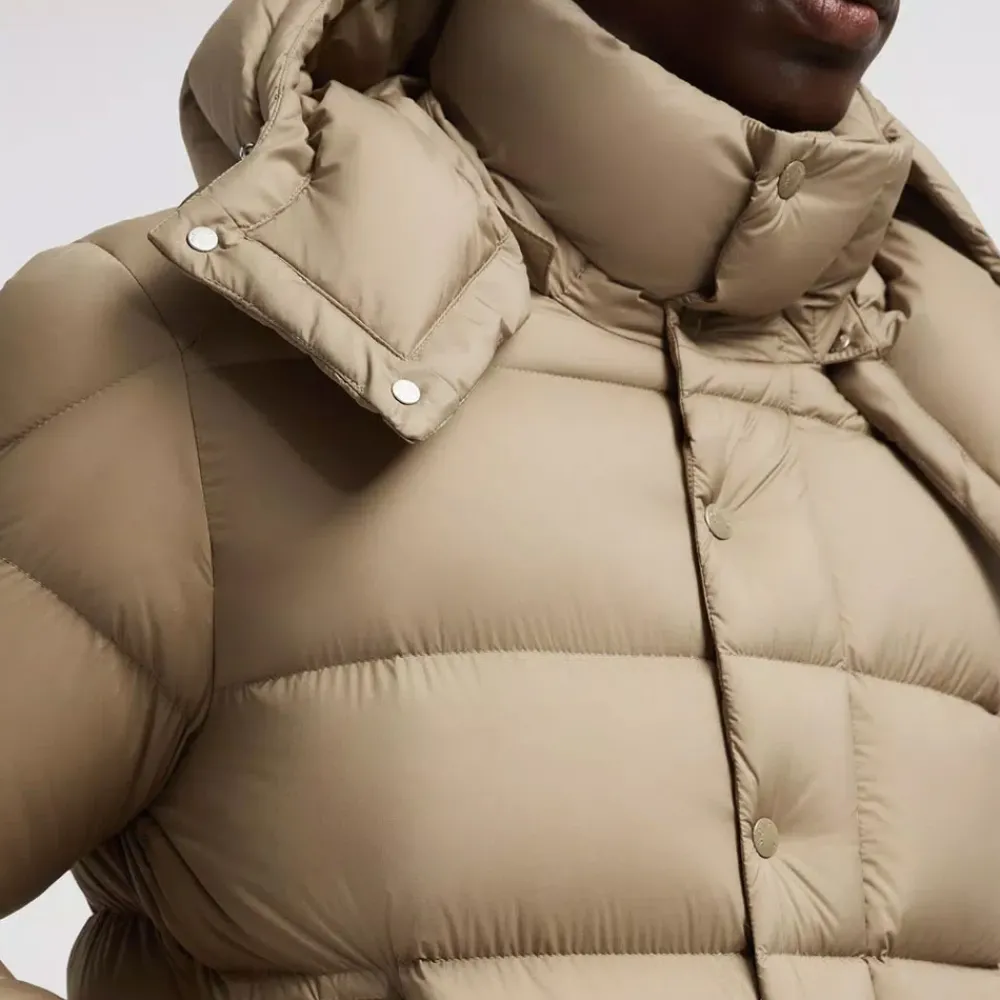 Heren Moncler Korte donsjas met afneembare capuchon