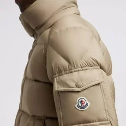 Heren Moncler Korte donsjas met afneembare capuchon
