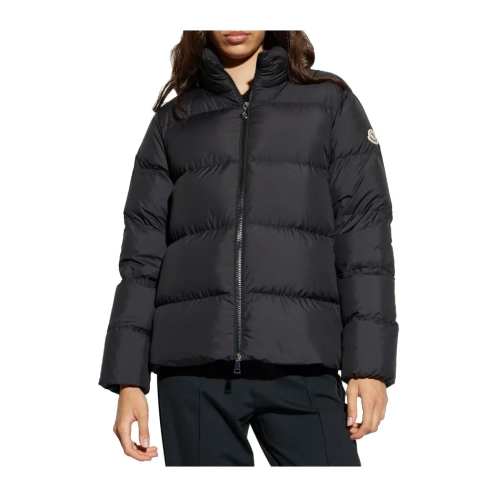 DAMES Moncler Jassen^Korte donsjas met losse pasvorm