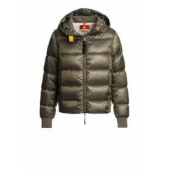 DAMES Parajumpers Korte Olijfgrijze Mariah Hoodie Jas