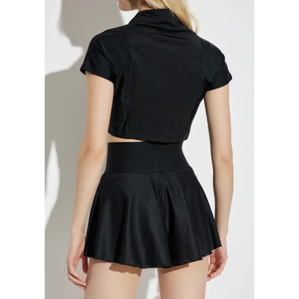 Adidas Originals Korte top met geborduurd logo