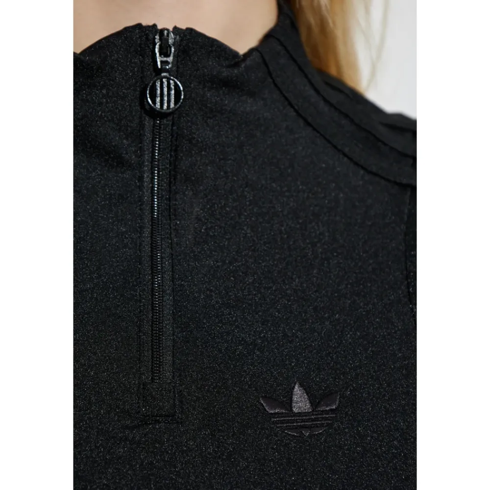 Adidas Originals Korte top met geborduurd logo