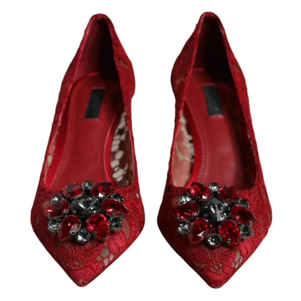 DAMES Dolce & Gabbana Pumps^Kristalversierde hakken pompen