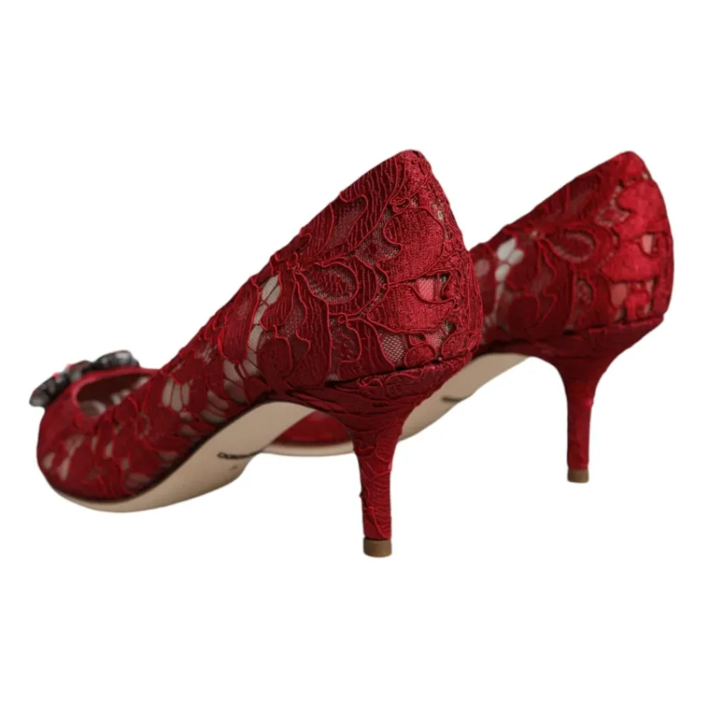 DAMES Dolce & Gabbana Pumps^Kristalversierde hakken pompen