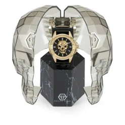 Heren Philipp Plein Horloges^$KULL Titan Gold Watch
