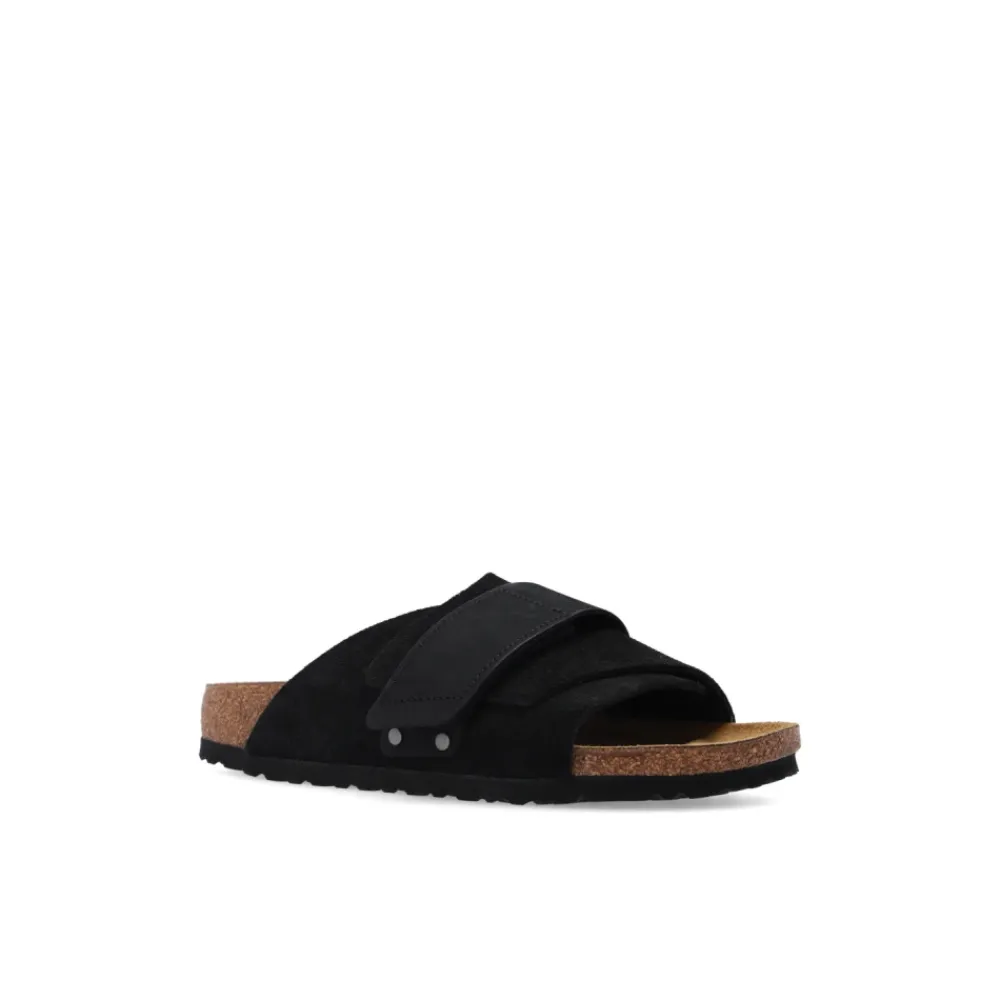 Heren Birkenstock Kyoto Nubuck Sandalen