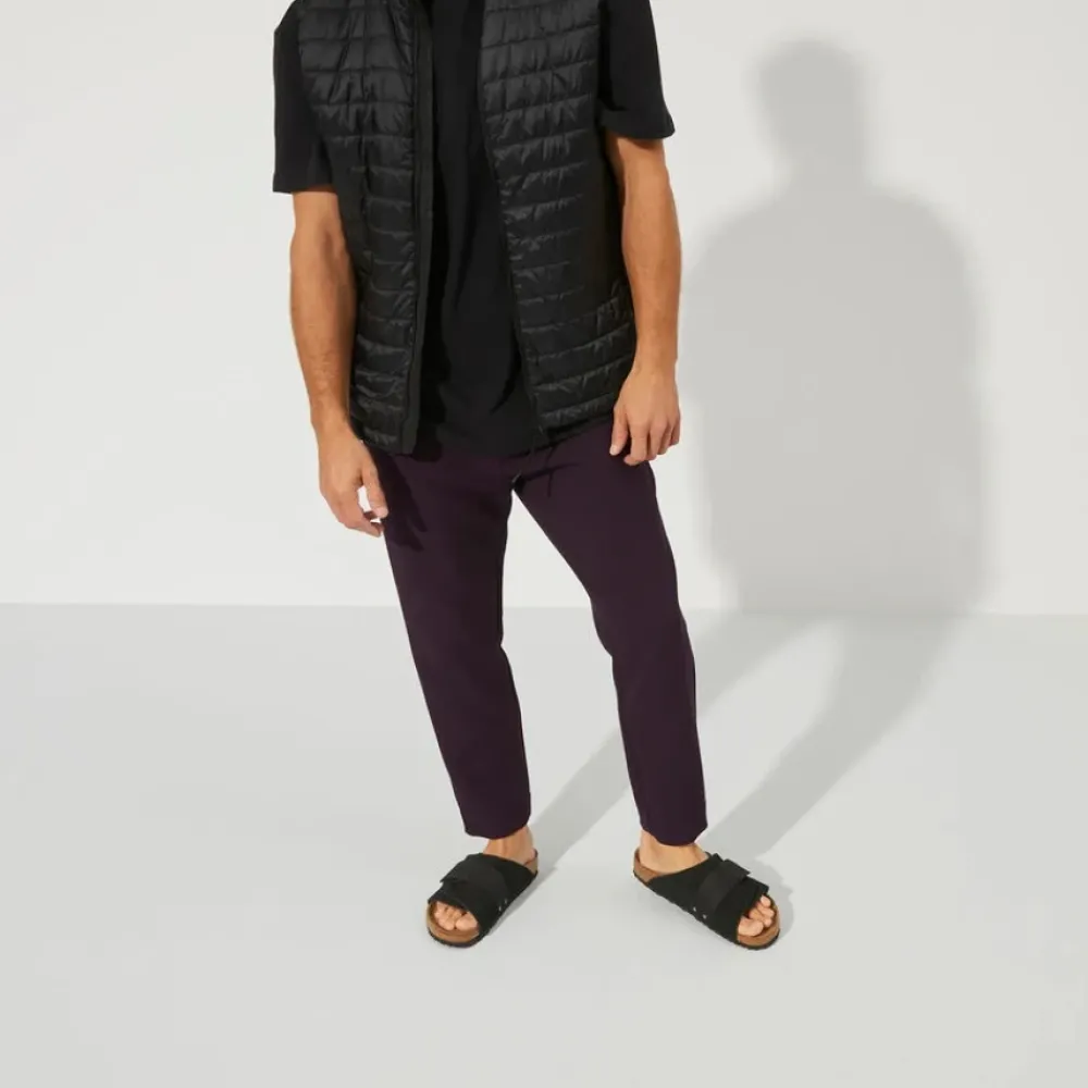 Heren Birkenstock Kyoto Nubuck Sandalen