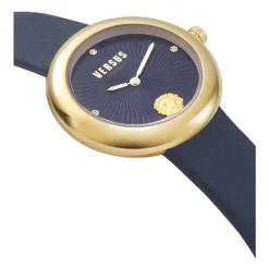 DAMES Versus Versace Léa Dameshorloge Blauw Leren Band