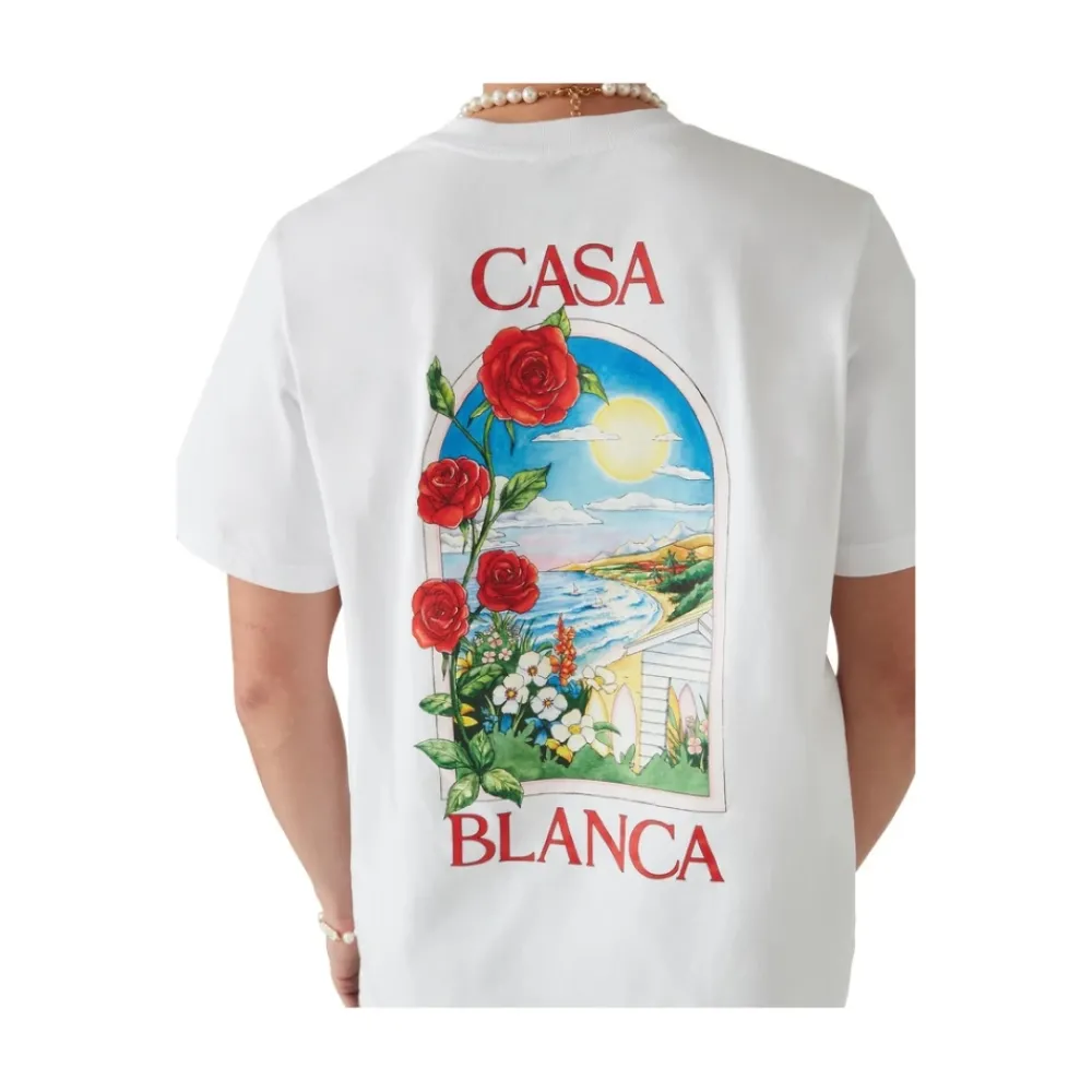 Heren Casablanca Shirts^LA Days T-Shirt