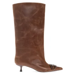 DAMES Diesel Enkellaarsjes^Laarzen met hak D-VENUS