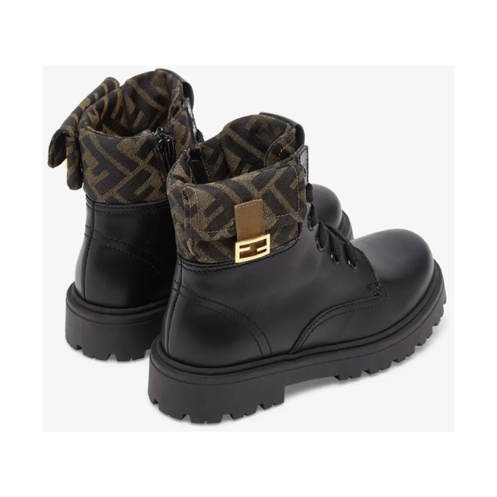 Fendi Laarzen^Lace-up Kinderlaarzen