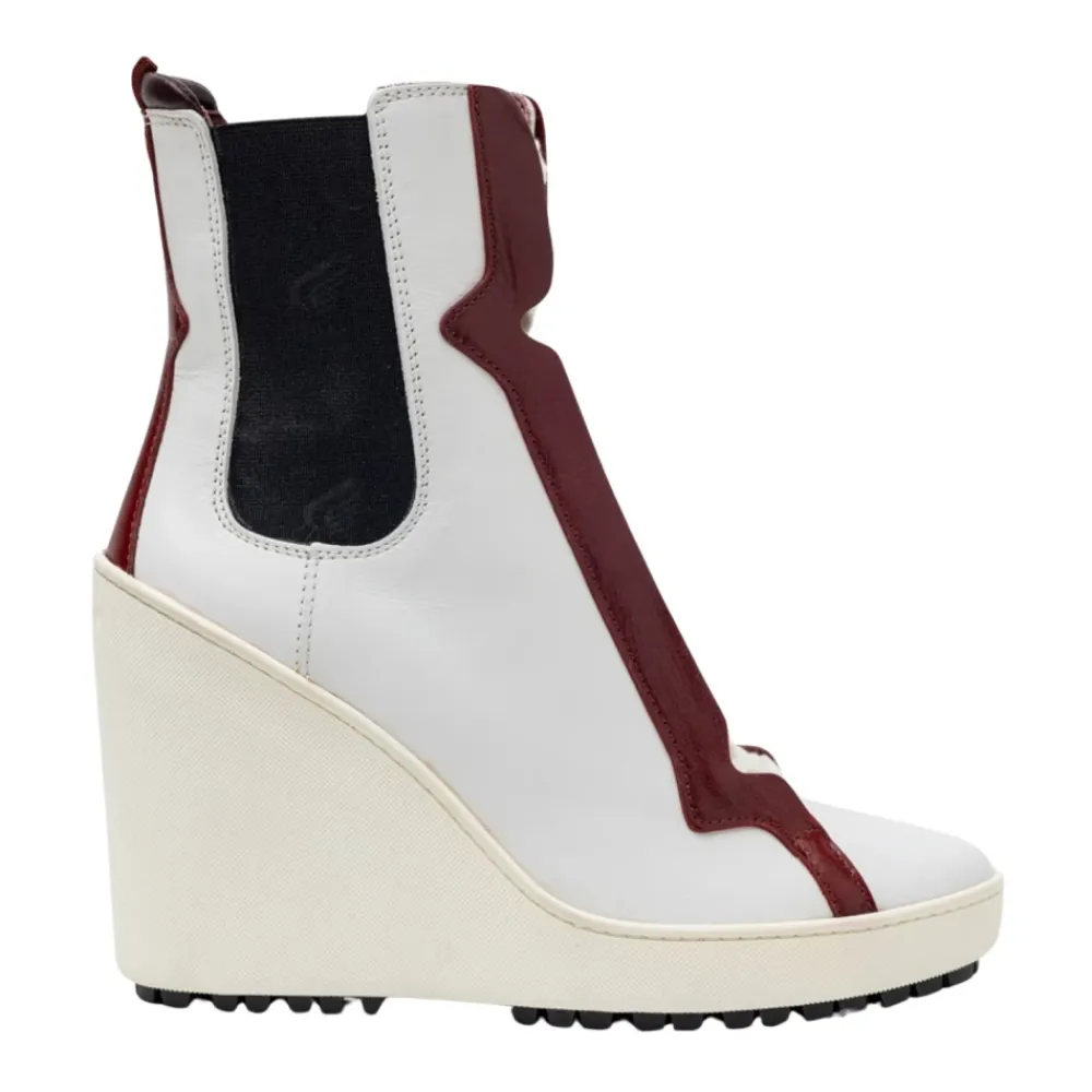 DAMES Hogan Sleehakken^Lace-Up Wedge Laarsjes