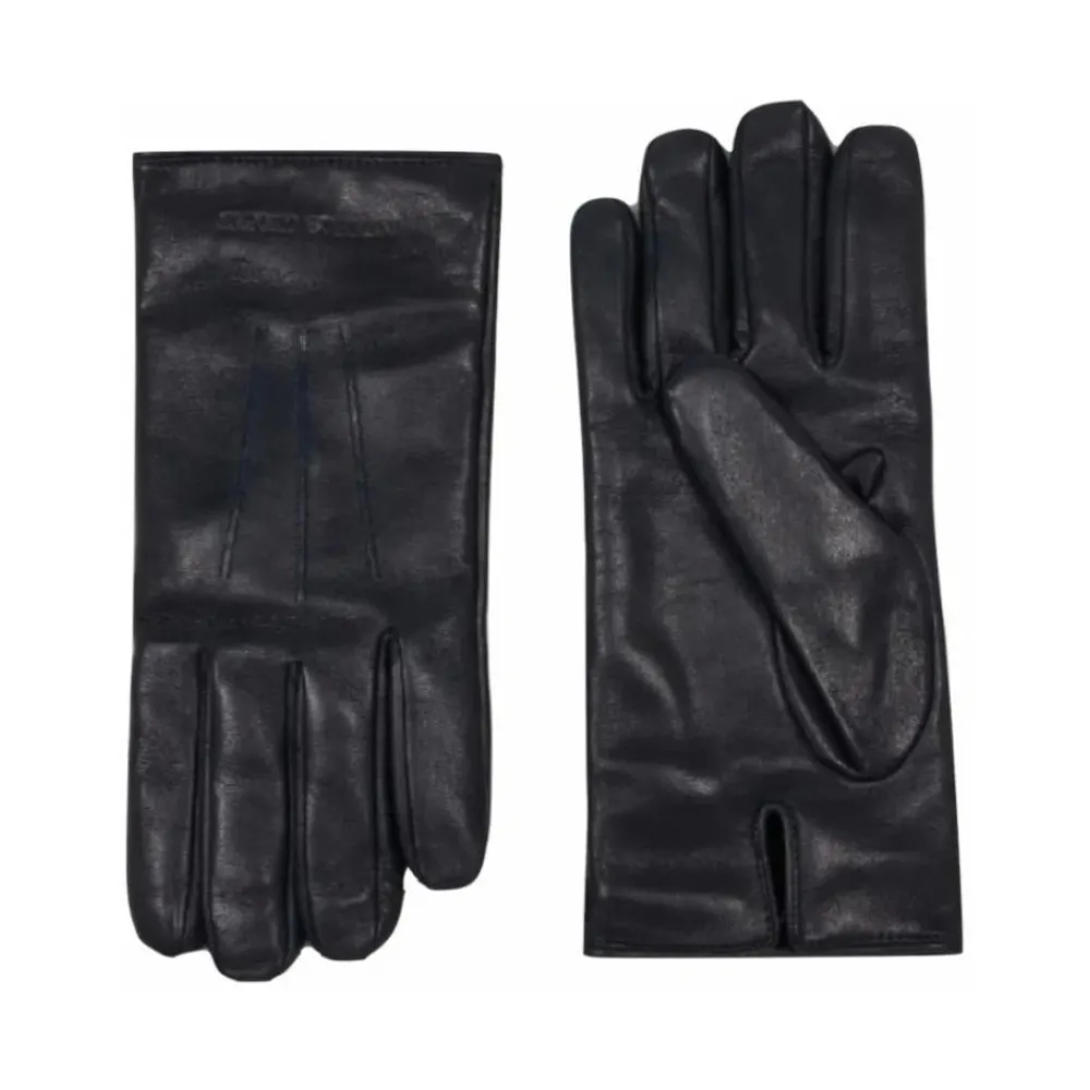 DAMES Armani Lamsleren Wolgevoerde Handschoenen