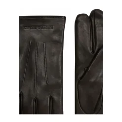 DAMES Armani Lamsleren Wolgevoerde Handschoenen