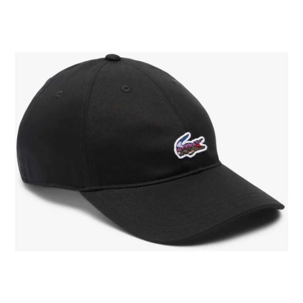 Heren Lacoste Landscape Crocodile Katoenen Cap