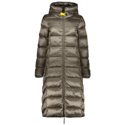 DAMES Parajumpers Trenchcoats & Mantels^Lang gewatteerd jack met capuchon