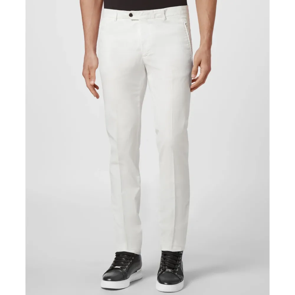 Heren Philipp Plein Lange Broek met Rits