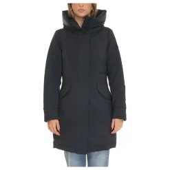 DAMES Peuterey Lange donsjas met vaste capuchon