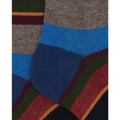 GALLO Lange Gestreepte Sokken