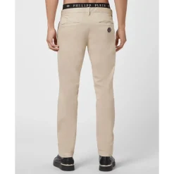 Heren Philipp Plein Broeken^Lange Getailleerde Broek