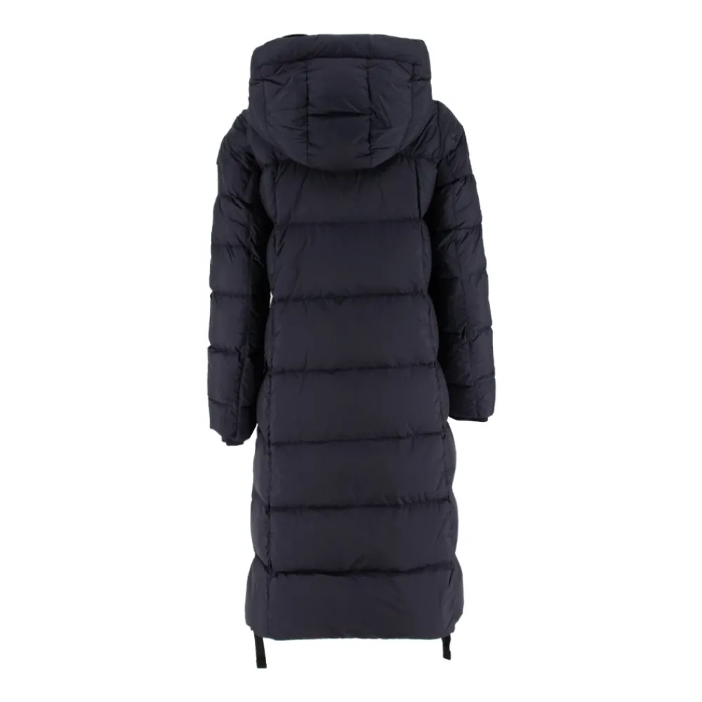 DAMES Parajumpers Trenchcoats & Mantels^Lange Gewatteerde Jas Lichtgewicht Nylon