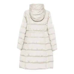 DAMES Moncler Trenchcoats & Mantels^Lange Jas met Avocette Stijl