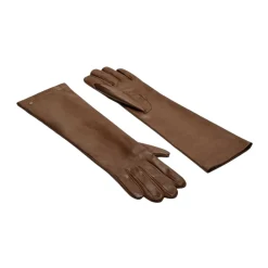 DAMES Max Mara Handschoenen^Lange Leren Handschoenen
