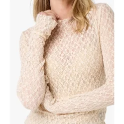 DAMES Ibana Lange Mouw Top in Taola Stijl