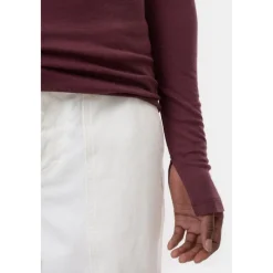 DAMES Closed Lange mouw wolmix T-shirt