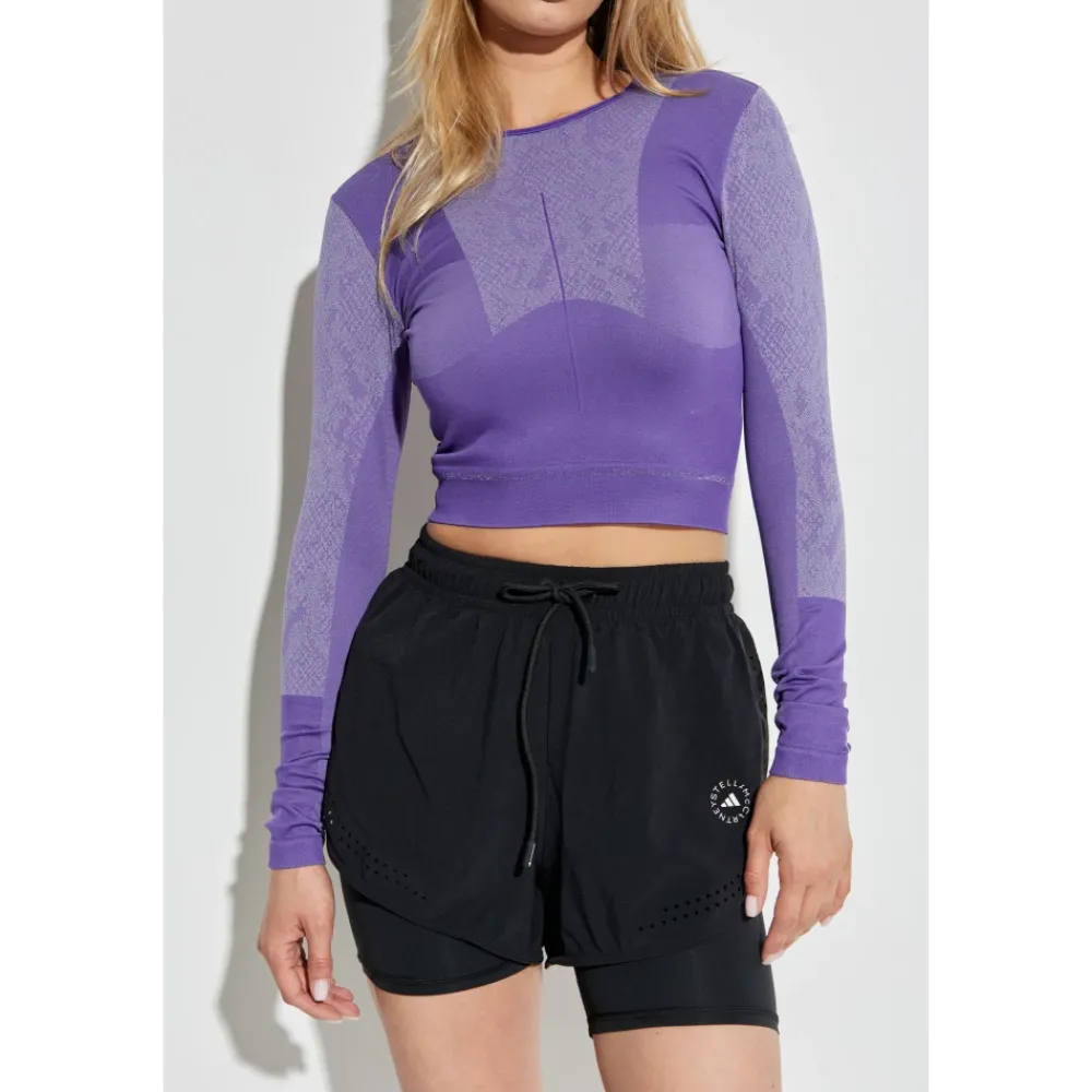 Adidas by Stella McCartney Sportshirts^Lange mouwen trainingstop