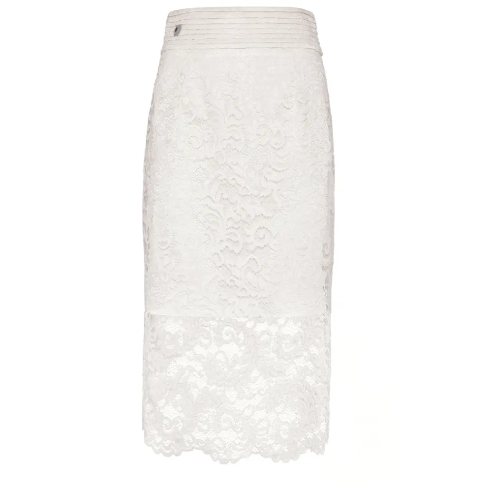 DAMES Philipp Plein Rokken^Lange Rok Kant