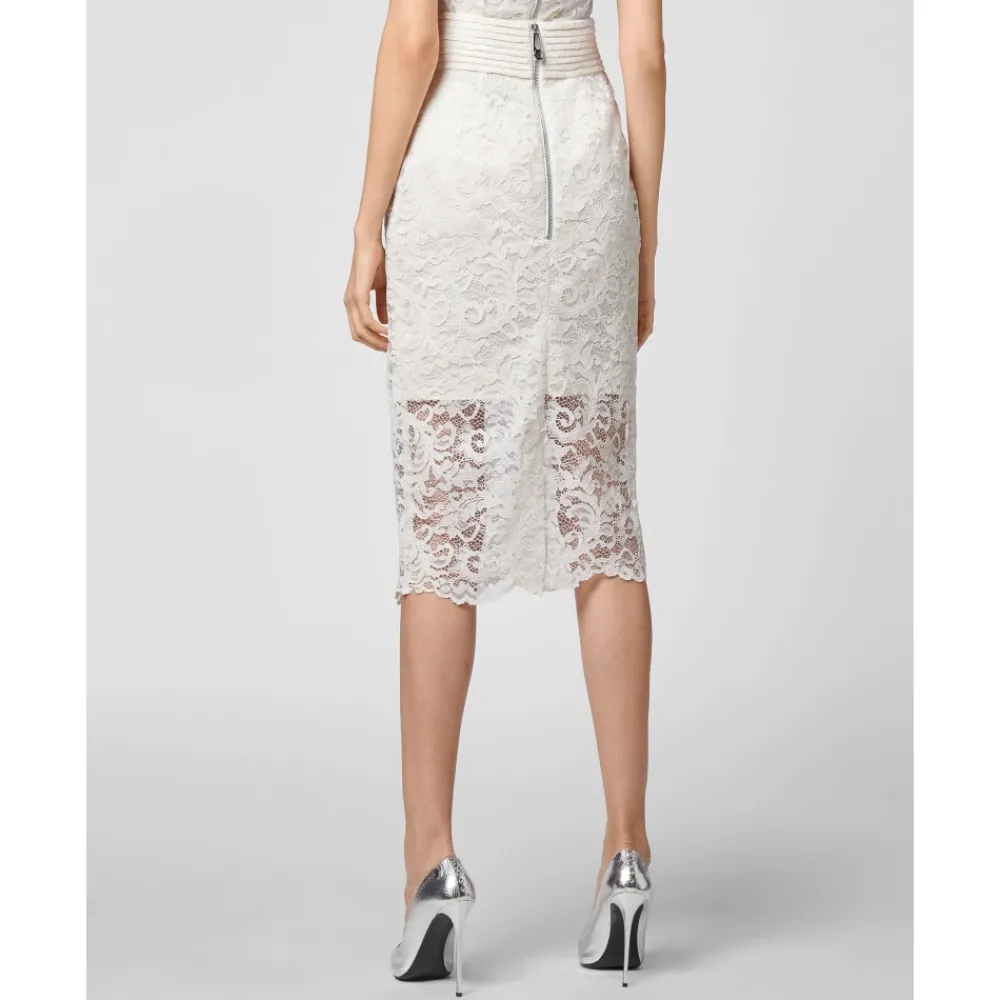 DAMES Philipp Plein Rokken^Lange Rok Kant