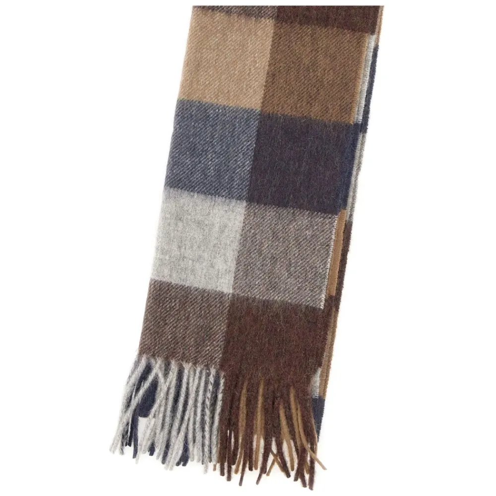 Heren Barbour Large Tattersall Scarf