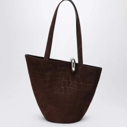 DAMES Jacquemus Schoudertassen^Le Bambola Moyen Bucket Bag