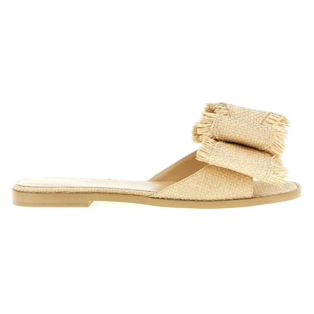 DAMES MACH & MACH Le Cadeau Raffia Sandalen