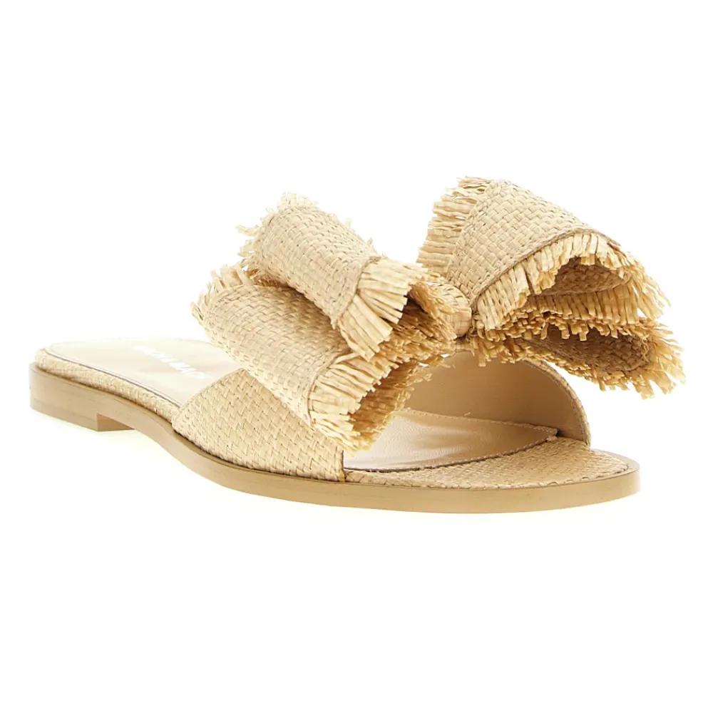DAMES MACH & MACH Le Cadeau Raffia Sandalen