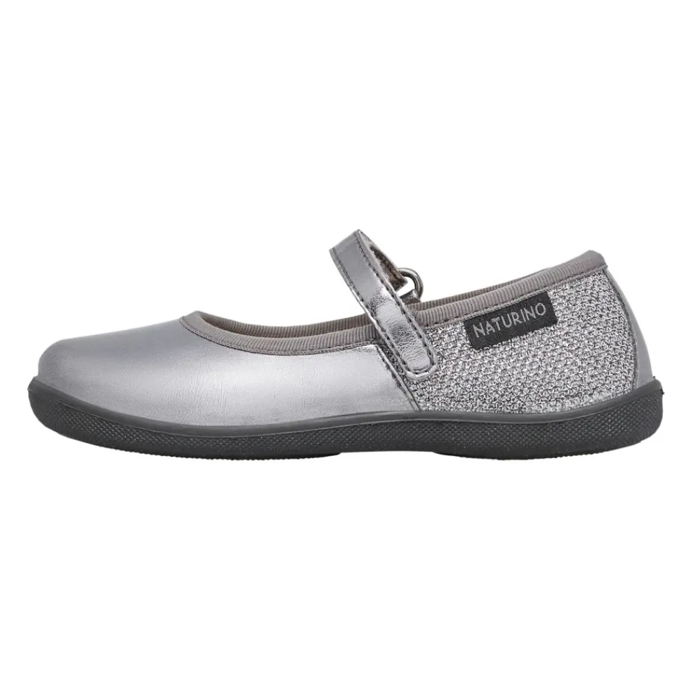 Naturino Leather and fabric ballet flats FROLLIK 2