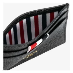 Heren Thom Browne Leather Card Holder