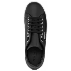 DAMES Philipp Plein Leather Lo-Top Sneakers