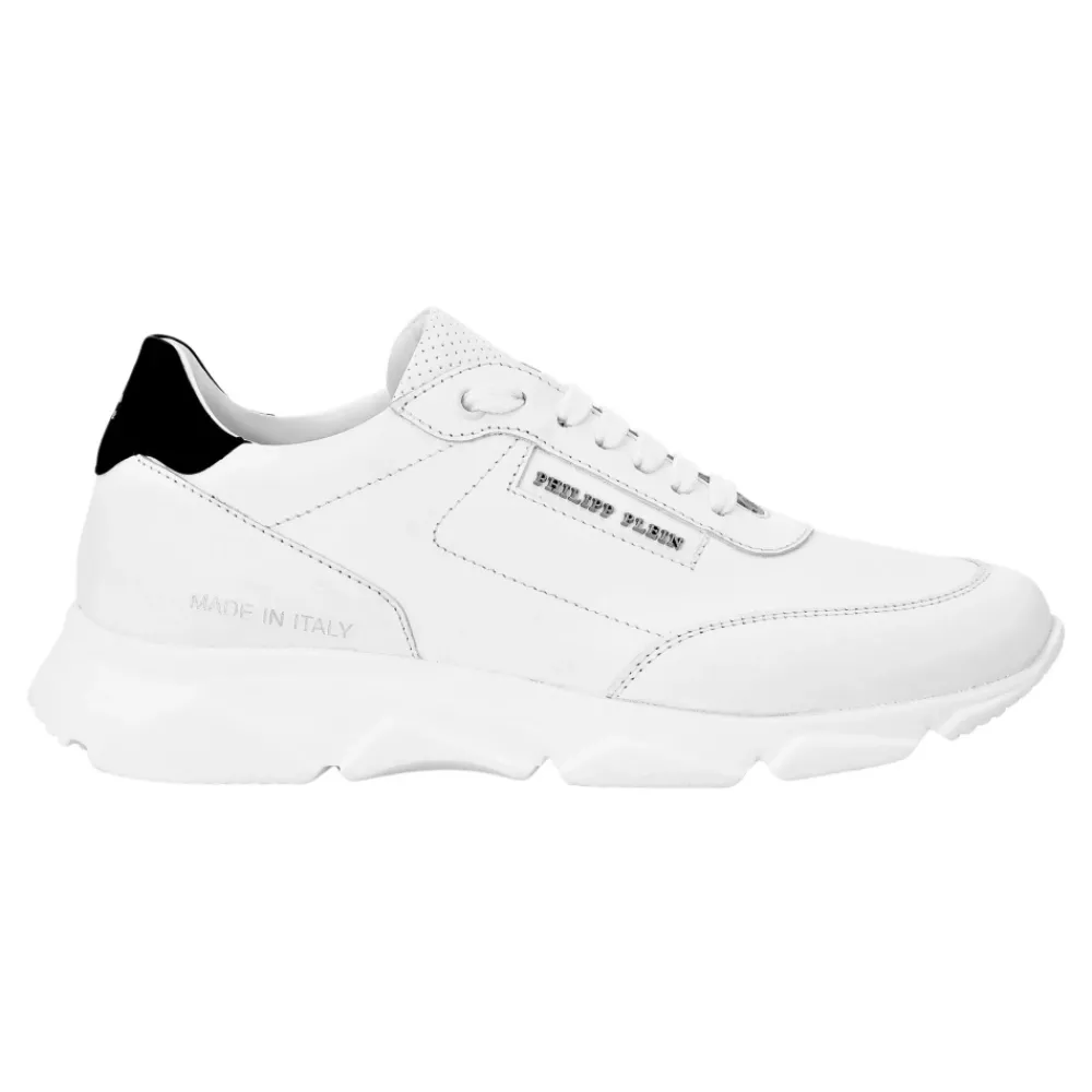 DAMES Philipp Plein Sneakers^Leather Lo-Top Sneakers