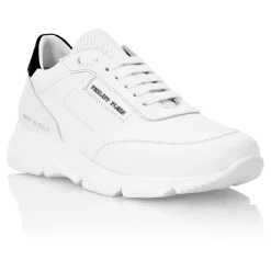 DAMES Philipp Plein Sneakers^Leather Lo-Top Sneakers