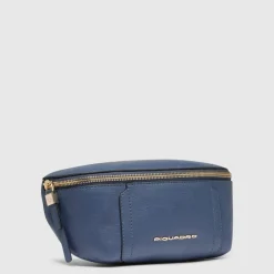 DAMES Piquadro Leather women's bum bag with RFID protection